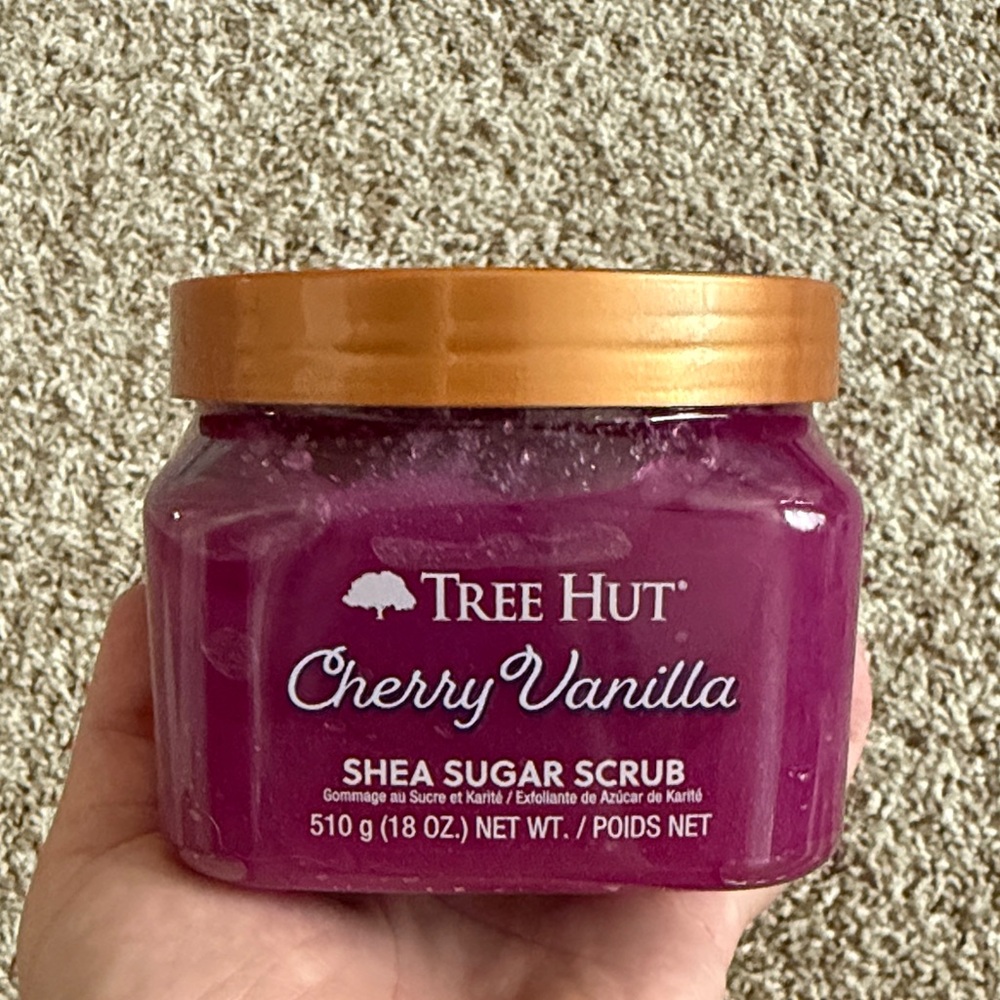 DISCONTINUED Tree Hut Cherry Vanilla Shea Sugar Scrub